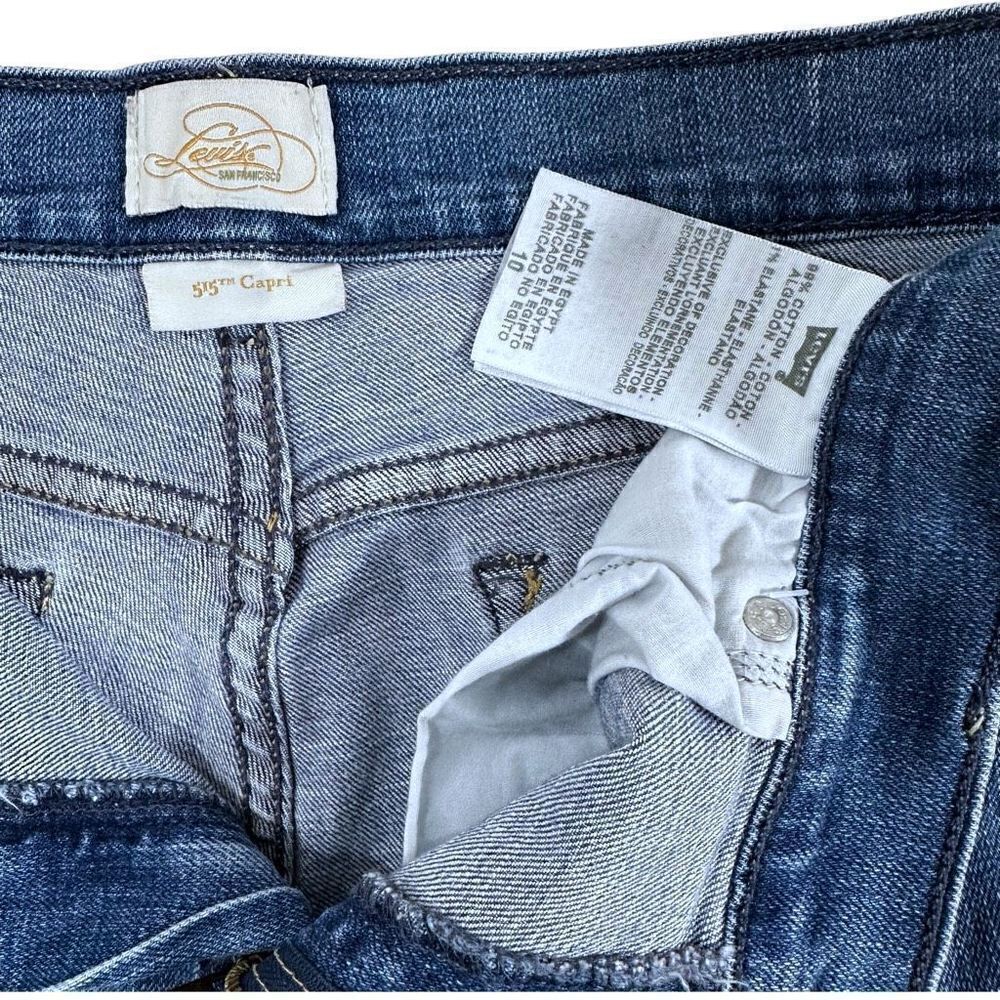 Levi’s 515 Capri Denim Jeans Women’s Size 10 - Picture 3 of 9